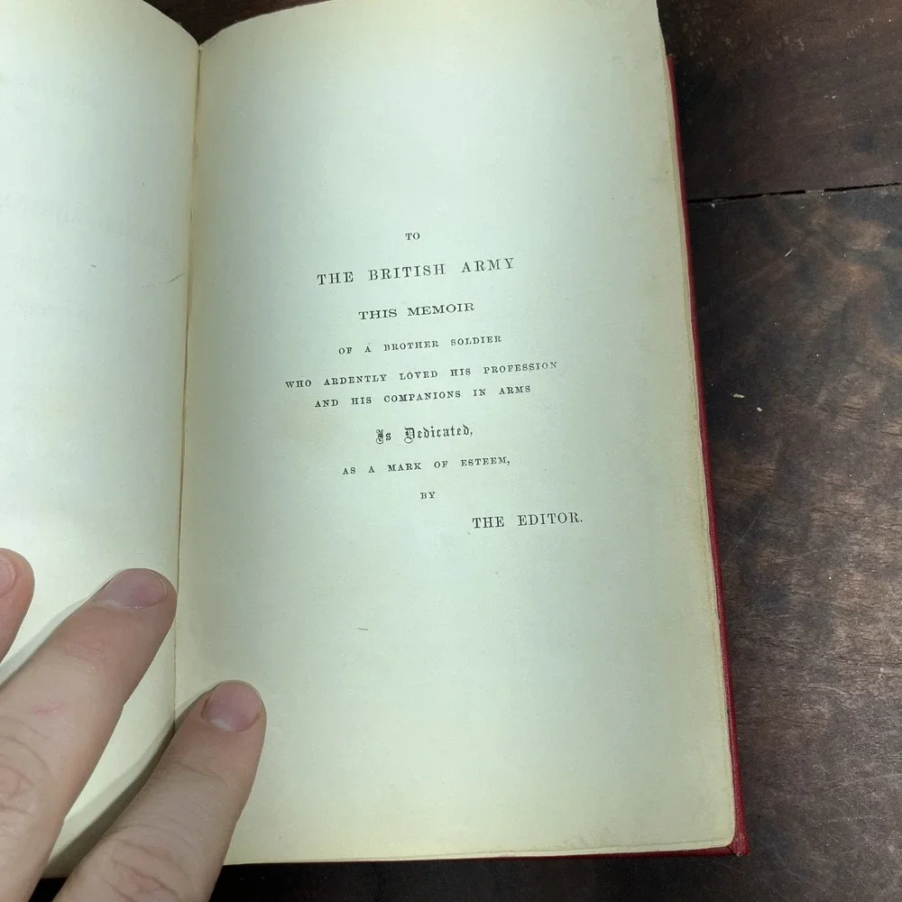 Vintage Memoirs and Letters Colonel Armine S H Mountain 1857 England Hardcover